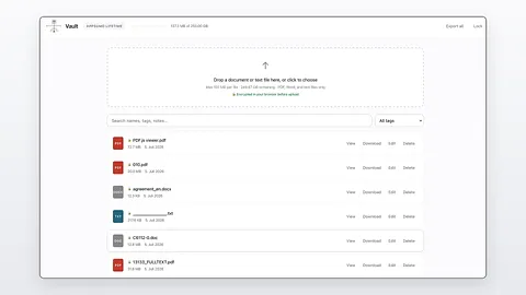 Permanent Storage screenshot 2