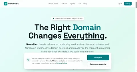 NameAlert screenshot 1