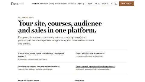 Facet Cloud screenshot 1