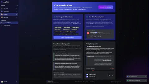 Aegitox screenshot 1