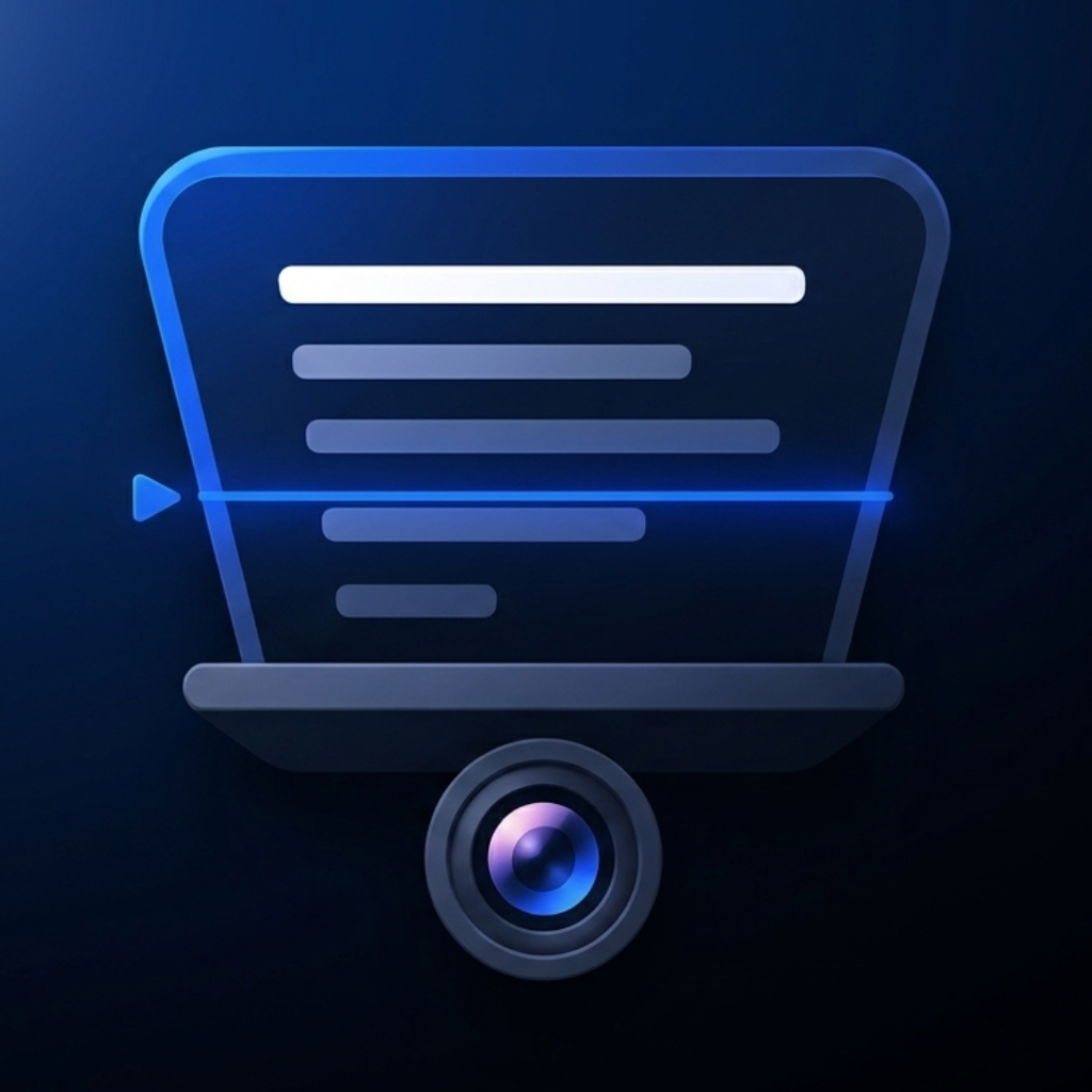 Teleprompter-Scrolling Scripts