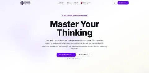 Cognitive Biases Academy screenshot 2