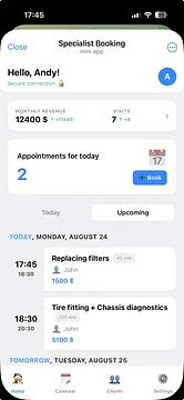 ClientSync landing page