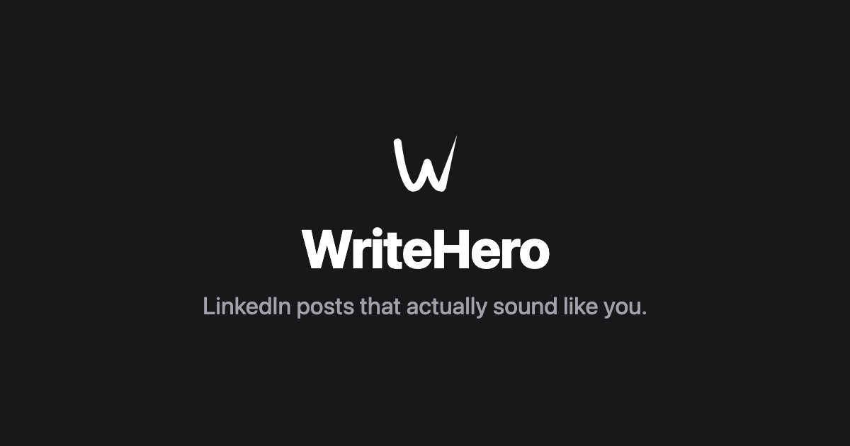 WriteHero