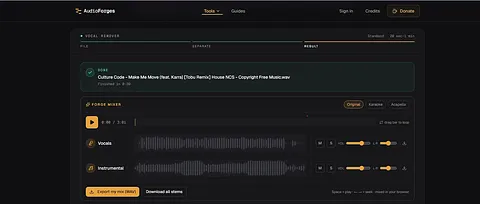 AudioForges screenshot 1