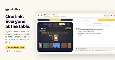 Let's Hang screenshot 1