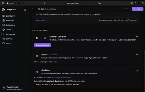 OmegaVault screenshot 3