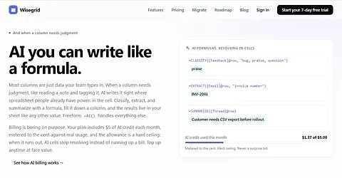 Wisegrid screenshot 3