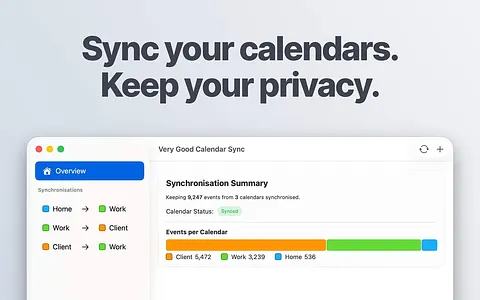 Very Good Calendar Sync screenshot 1
