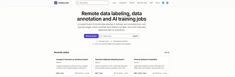 Labeling Jobs screenshot 1