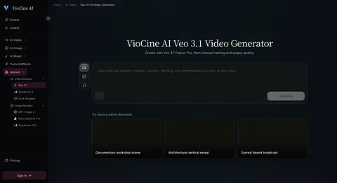 VioCine AI screenshot 3