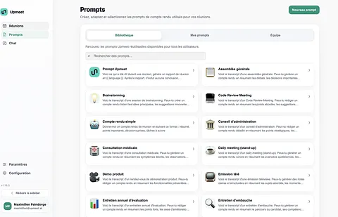 Upmeet screenshot 2