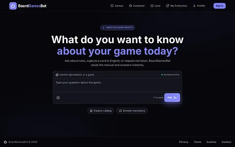 BoardGamesBot screenshot 1