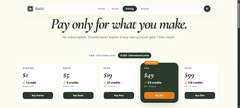 ReelAI screenshot 1