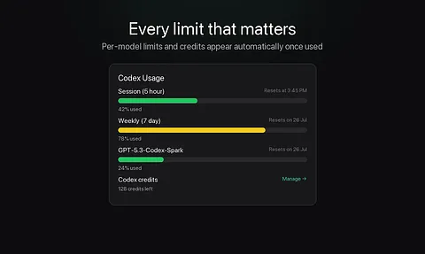 CodexUsageBar screenshot 3