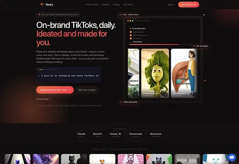 Reelry screenshot 1