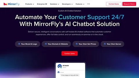 MirrorFly AI Chatbot Solution screenshot 2