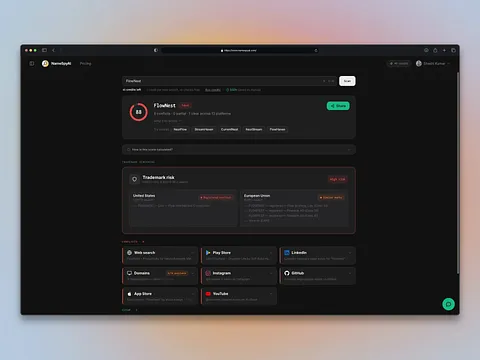 NameSpyAI screenshot 2