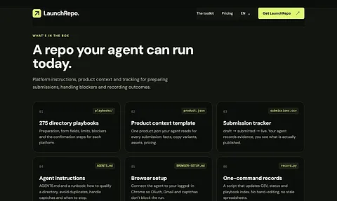 LaunchRepo screenshot 1