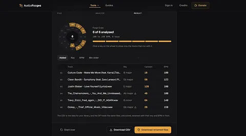 AudioForges screenshot 2