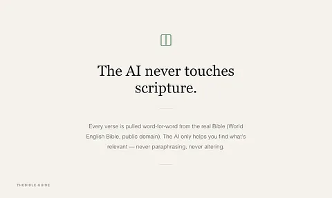 What does the Bible say about… screenshot 2