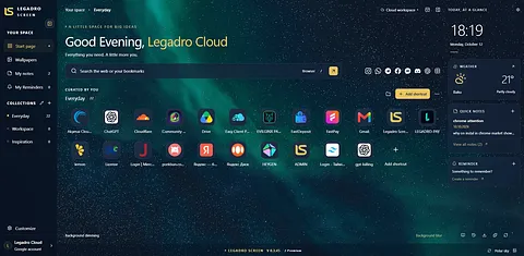 Legadro Screen screenshot 4