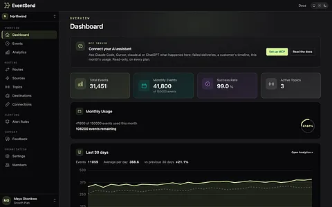 EventSend screenshot 1