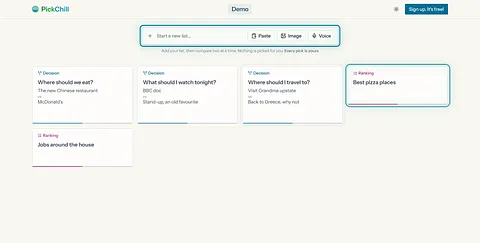 PickChill screenshot 1