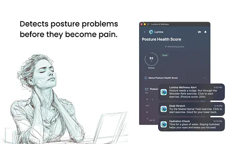 Lumina AI Wellness screenshot 1
