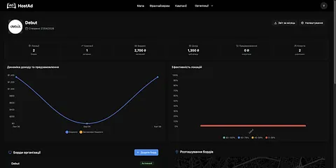 HostAd screenshot 2