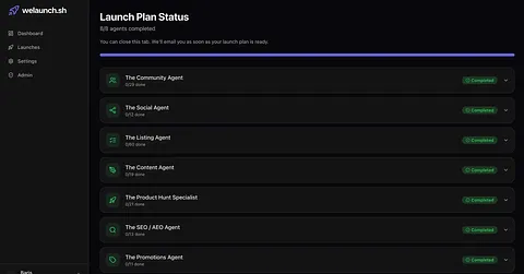 welaunch.sh screenshot 1