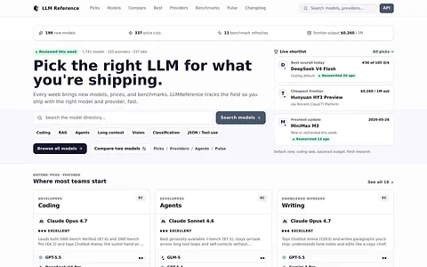 LLM Reference screenshot 1