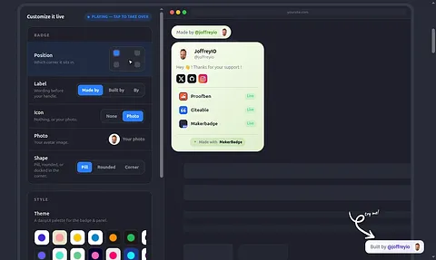 MakerBadge screenshot 3