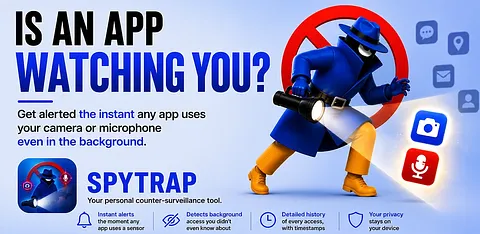 Spytrap - Who's watching you? screenshot 1