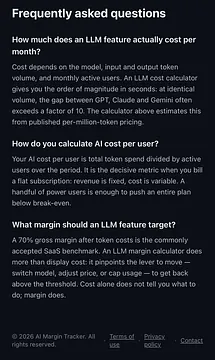 AI Margin Tracker screenshot 3