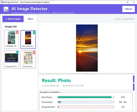 AI Image Detector V2 screenshot 3