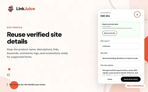 LinkJuice screenshot 2