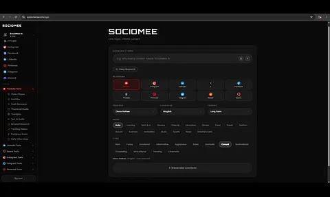 SocioMee AI screenshot 1