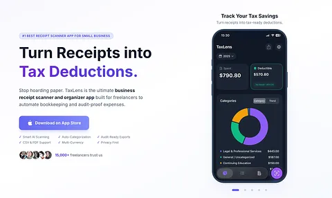 TaxLens screenshot 1