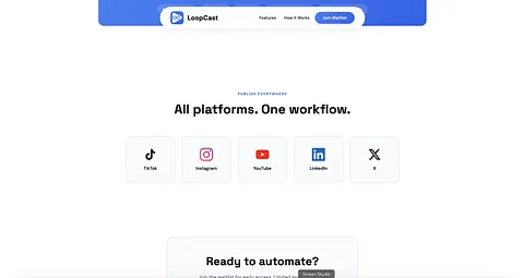 LoopCast screenshot 1