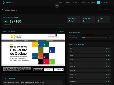 CyberlyScan screenshot 1