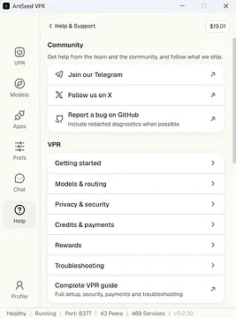 AntSeed screenshot 1