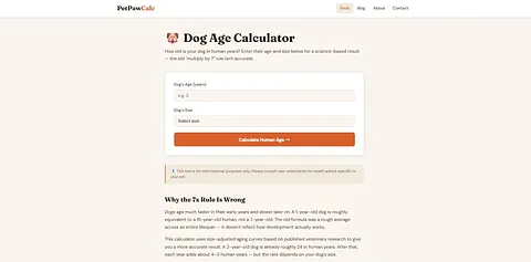 PetPawCalc screenshot 1