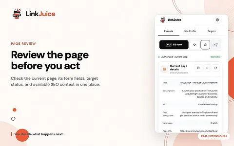 LinkJuice screenshot 1