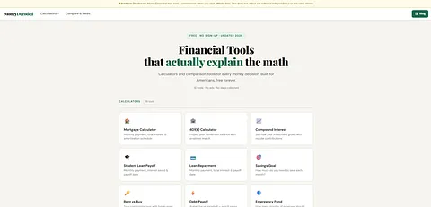 MoneyDecoded Tools screenshot 1