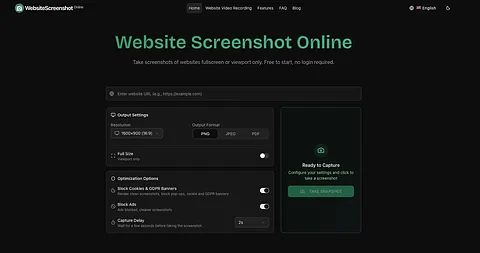 Website Screenshot Online screenshot 4