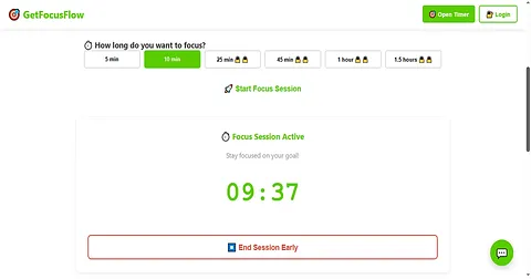 GetFocusFlow screenshot 1