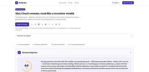 Resbetter screenshot 1