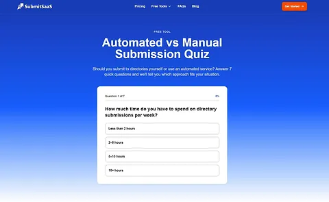 Automated vs Manual Submission Quiz screenshot 1