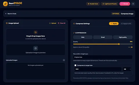 BeartIMAGE screenshot 1